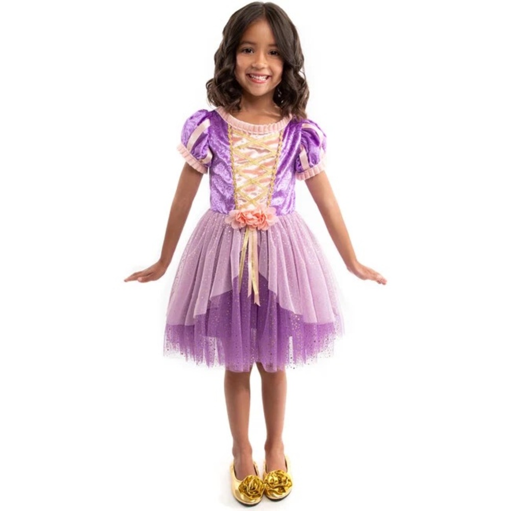 Rapunzel sparkley princess dress, 4T